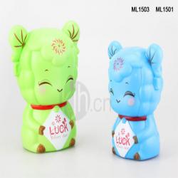幸運(yùn)大、小卡通羊儲(chǔ)錢